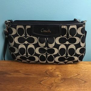 Coach wrist purse